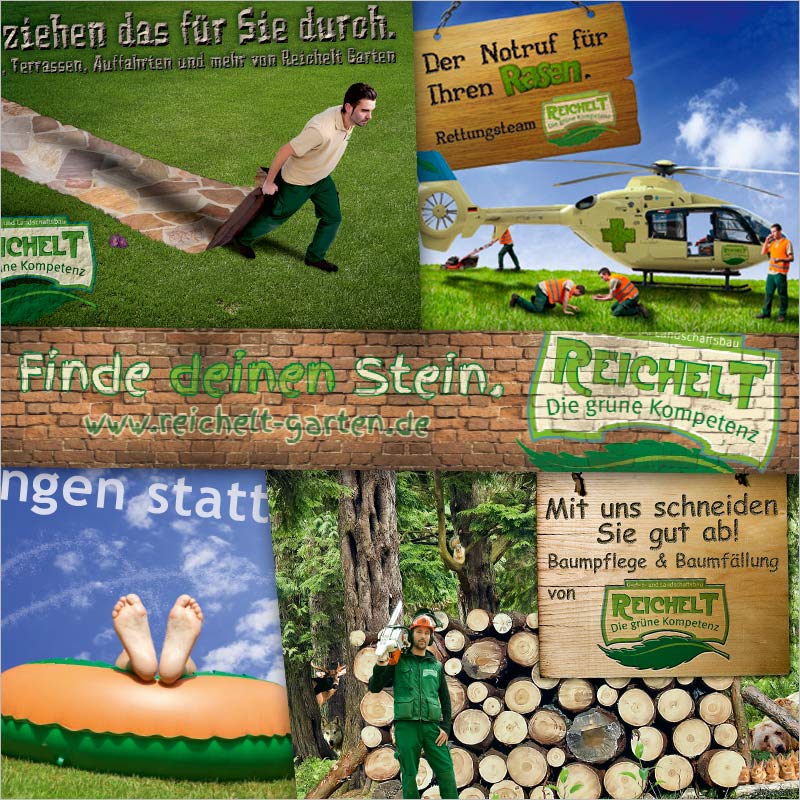 Referenz Bildcollage + Werbebild der Werbeagentur Potsdam